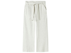 Name It light grey melange wide pants